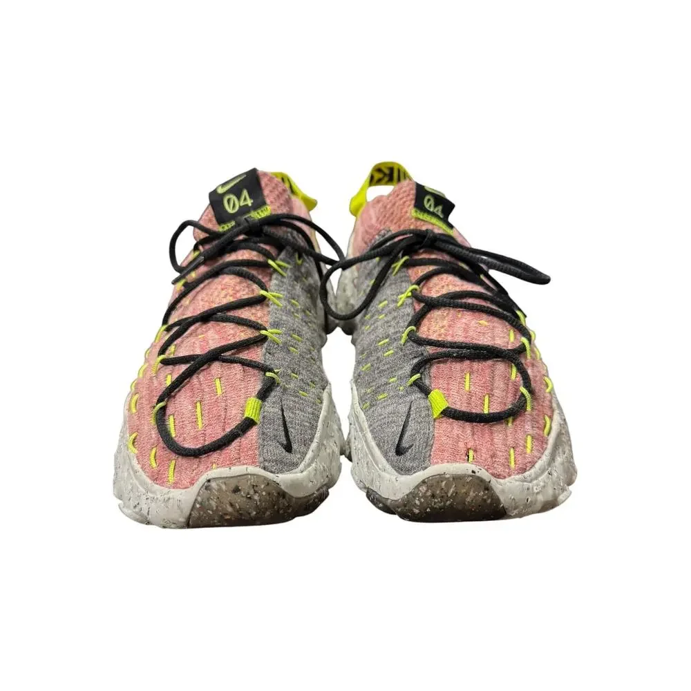 Nike Space Hippie 04 Lemon Venom Light Arctic Pink Sneakers Women’s 9.5